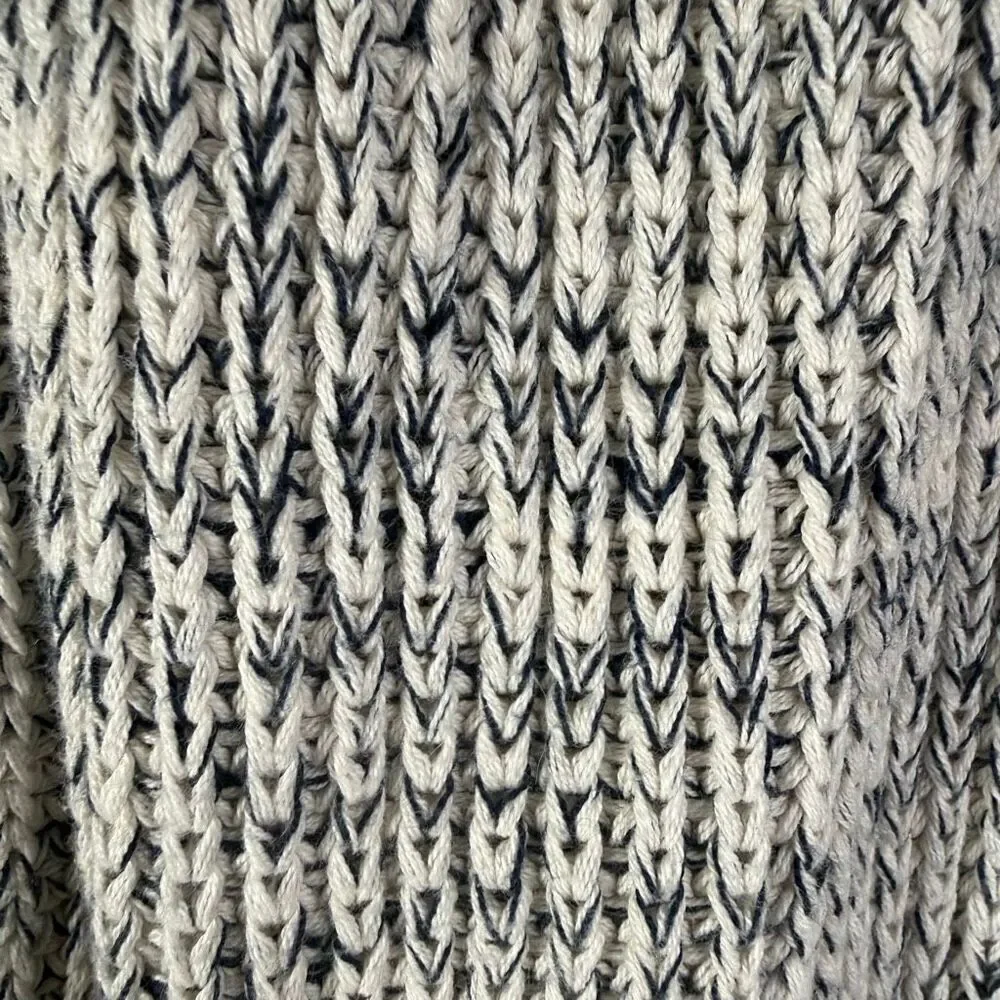 Love Your Melon Knit Infinity Scarf Navy Gray